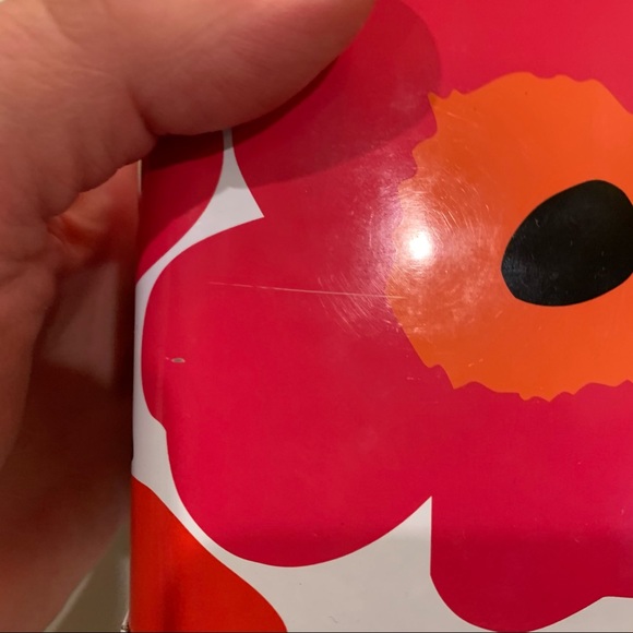 MARIMEKKO tin container with lid, Unikko - Picture 10 of 13